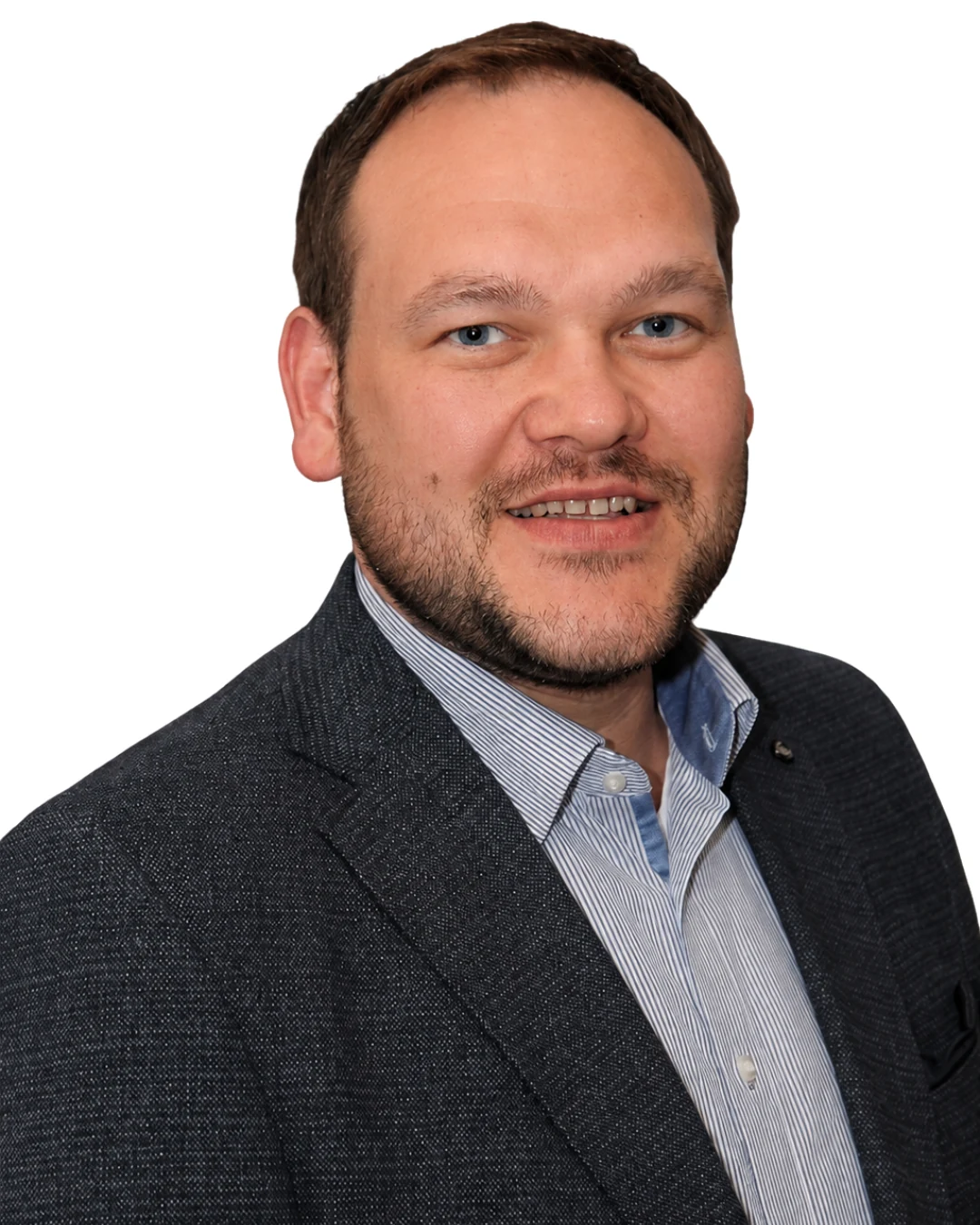 Christian Heusipp im dunklen Sakko und hellblauen Hemd